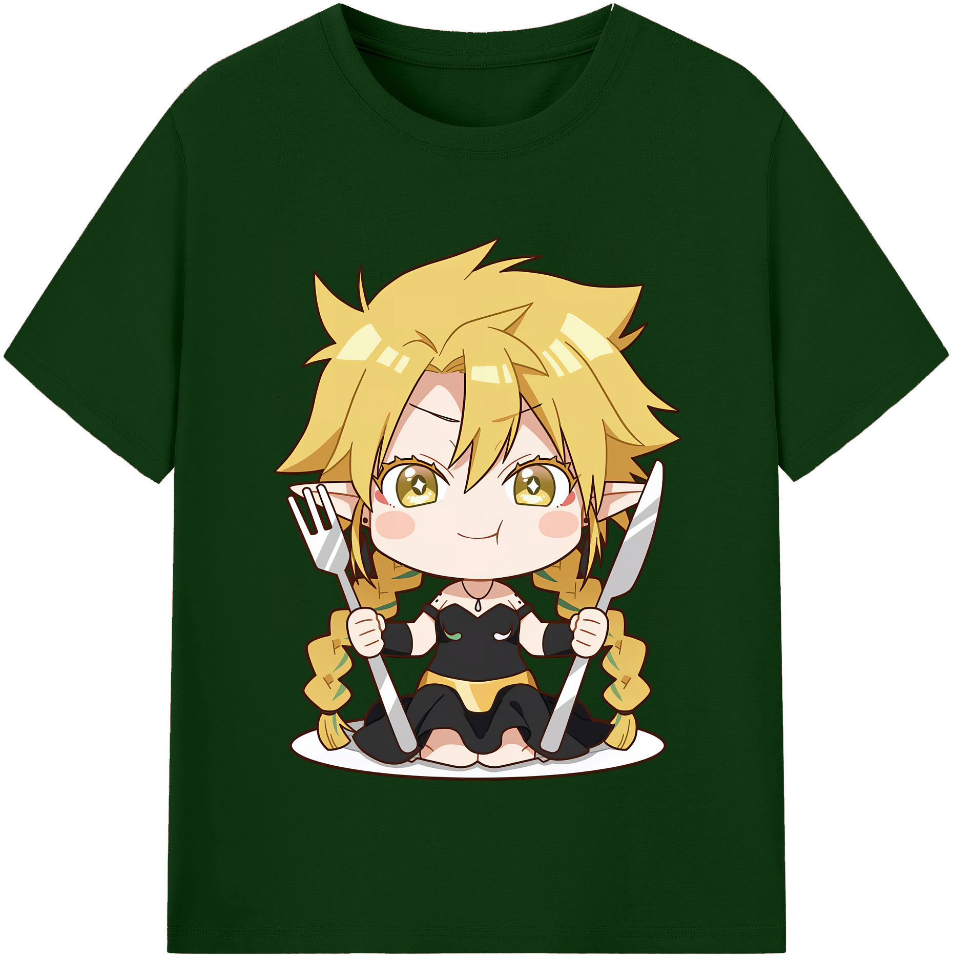 （画像用） 転スラ Regarding Reincarnated to Slime 綿100％半袖Tシャツ（フロントプリント）